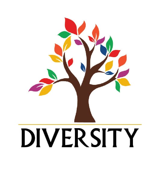 The logo for Diversity