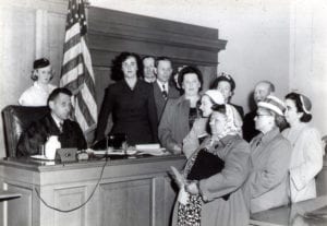 A historical photo of the American Civic Association in Binghamton