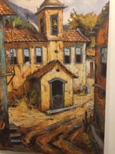 American Mission Art painting by 1971 LA graduate Gerald Newby