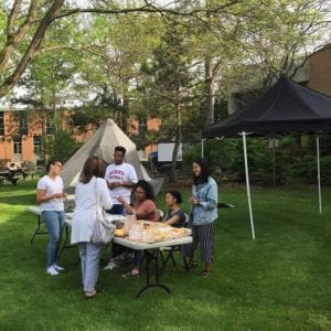 SUNY Broome held its ninth annual Homeless Awareness Sleepout on May 18.