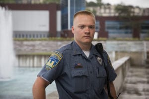 Ithaca College security officer and SUNY Broome alumnus Joe Opper