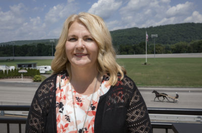 Karen Shelp at Tioga Downs