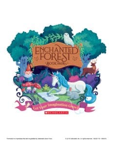 Enchanted Forest theme for the Fall 2018 BECA Book Fair