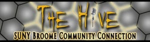 Logo for The Hive radio station