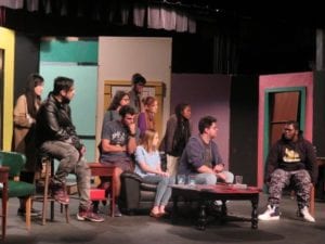 SUNY Broome students are currently rehearsing for the upcoming theater production of Rumors, by Neil Simon,