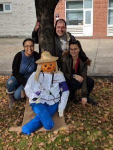 MAC, the Medical Assisting Club scarecrow