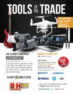 	 Tools of the Trade Roadshow flyer