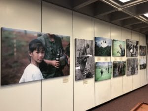 "Innocent Souls: Vietnam 1968" is on display on the sixth floor of the County Office Building through the end of the year.