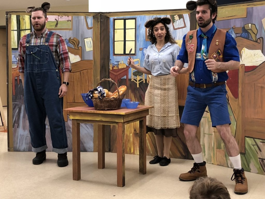 At the invitation of ACHIEVE on Cutler Pond Road, the children at The B.C. Center attended the Tri-Cities Opera performance Goldie B. Locks and the Three Singing Bears.