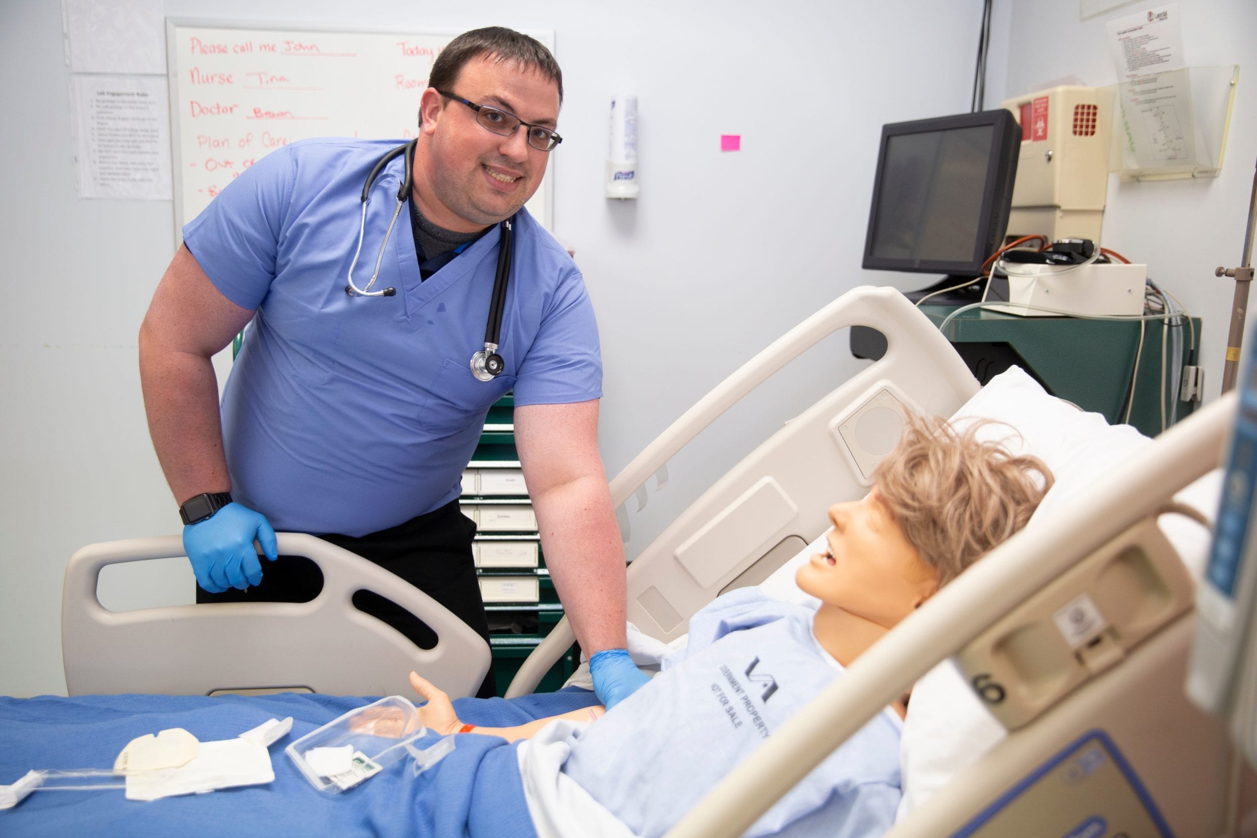 From paramedic to nurse: Tyler prepares for a different role in emergency medicine