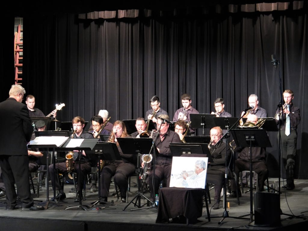 The Jazz Ensemble on stage May 16, 2019