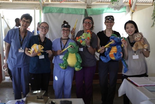 The SUNY Broome Dental Hygiene education team in Haiti