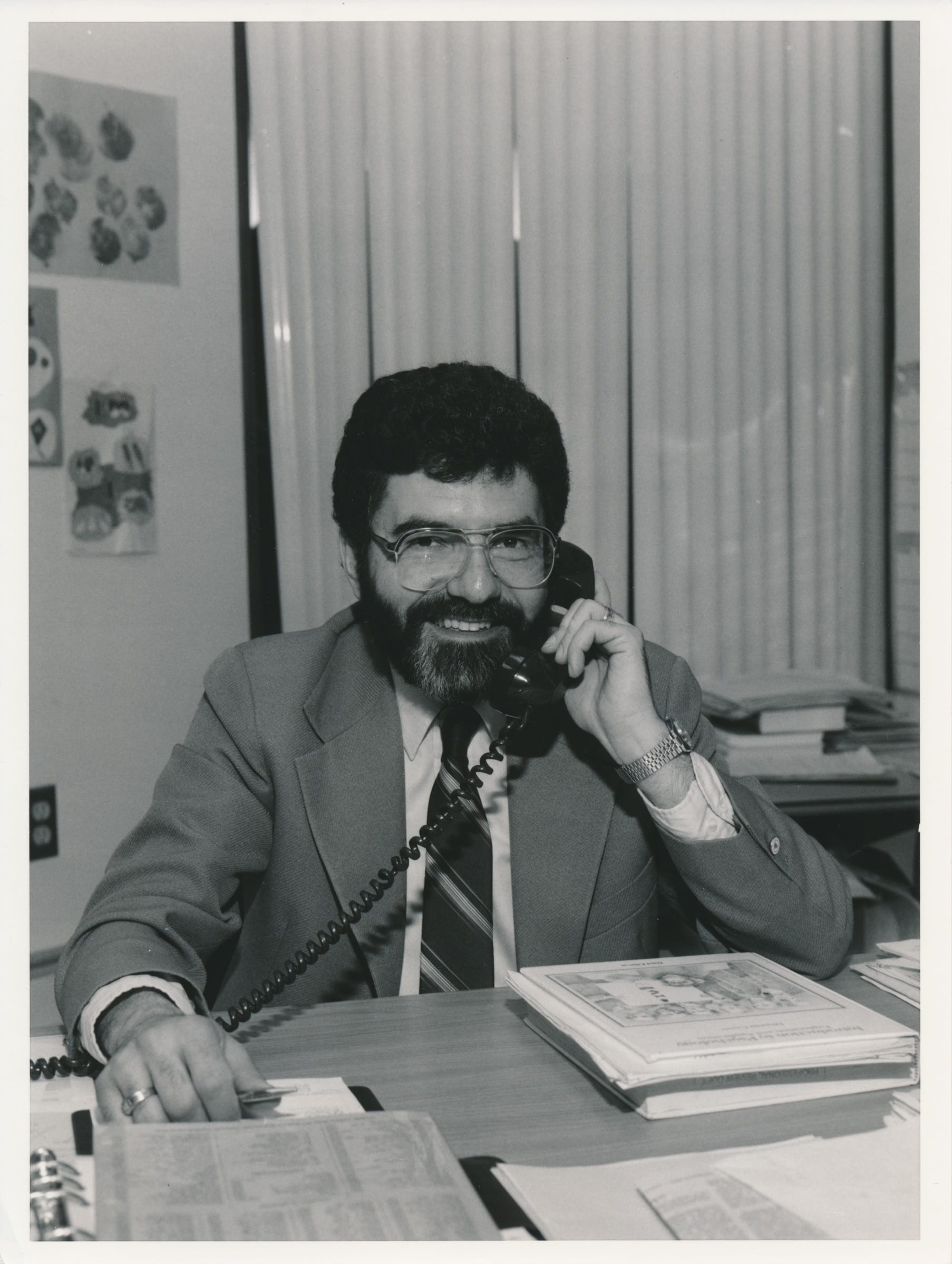 Dr. Battisti during his early days at SUNY Broome