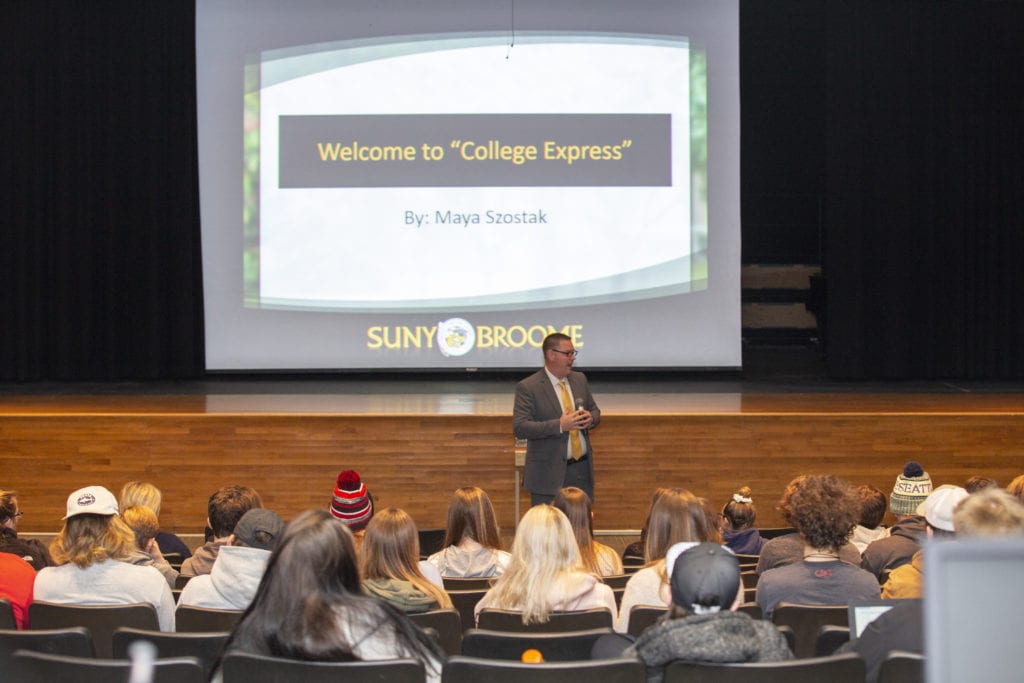 Windsor Central School District Superintendent discusses the College Express Partnership.