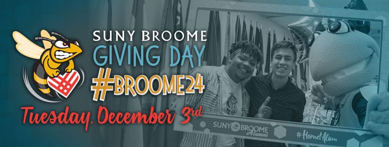 SUNY Bro0ome Giving Day #Broome24