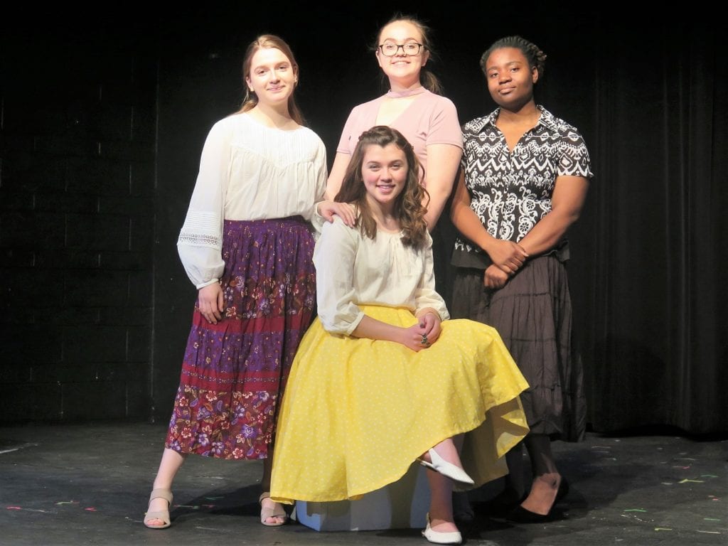 SUNY Broome Theater students in "Curtains Up on Broadway."