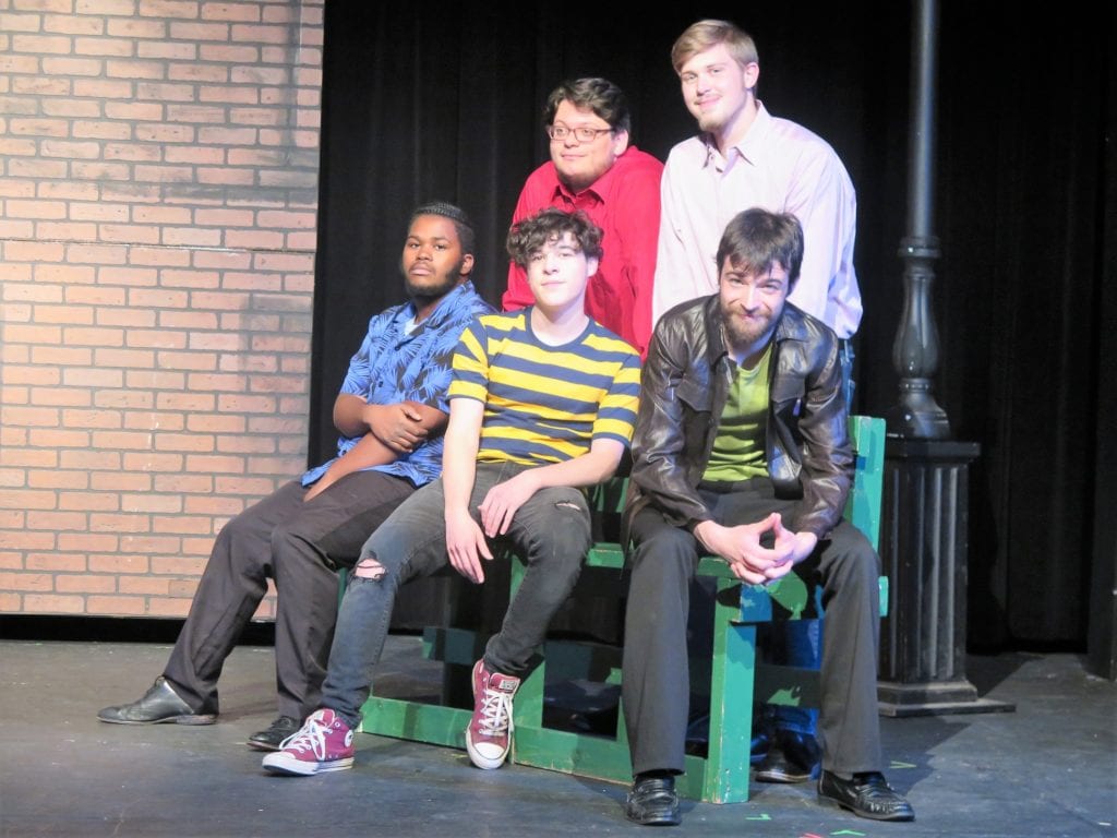 SUNY Broome Theater students in "Curtains Up on Broadway."