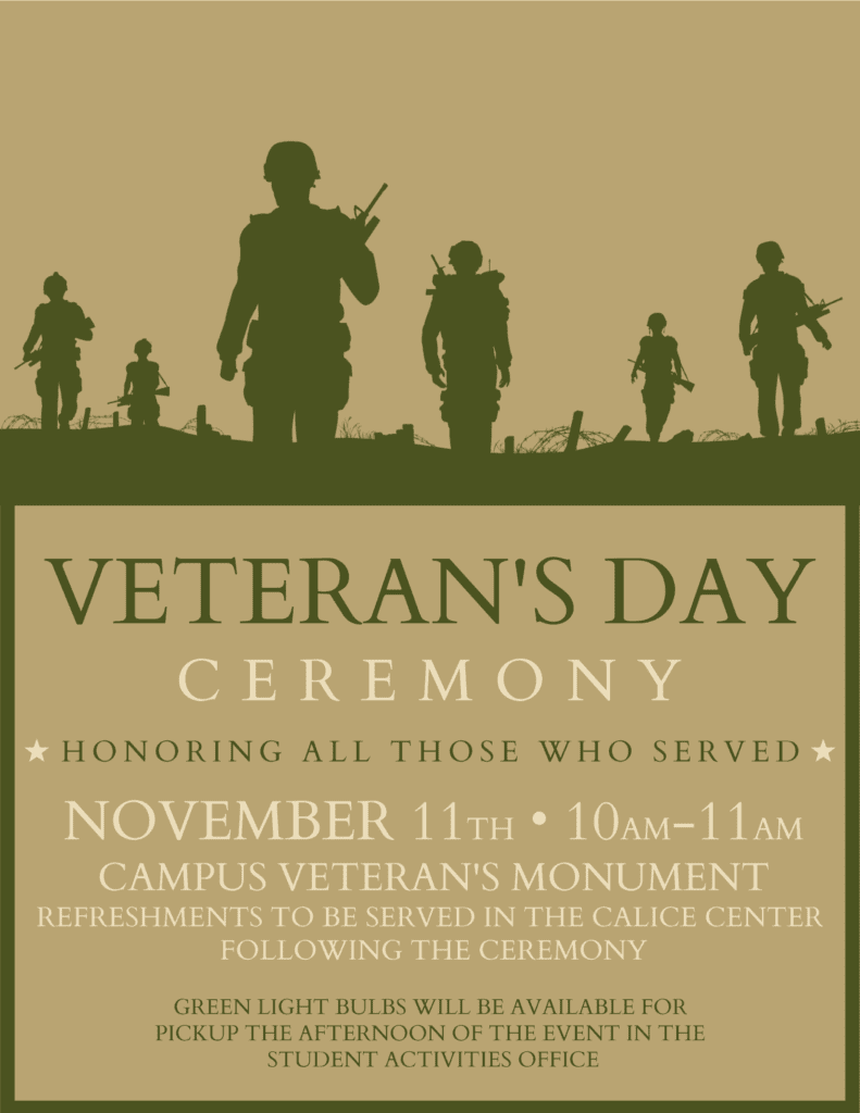 veterans Day ceremony