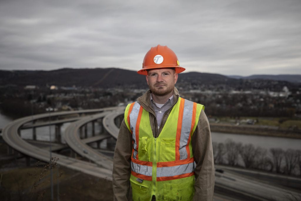 Tom Phillips, engineer in charge of the Prospect Mountain Project