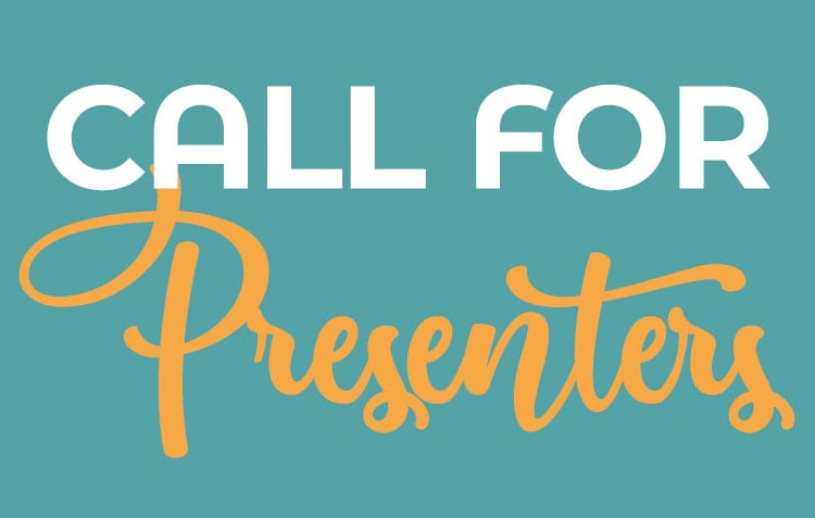 call for presenters graphic
