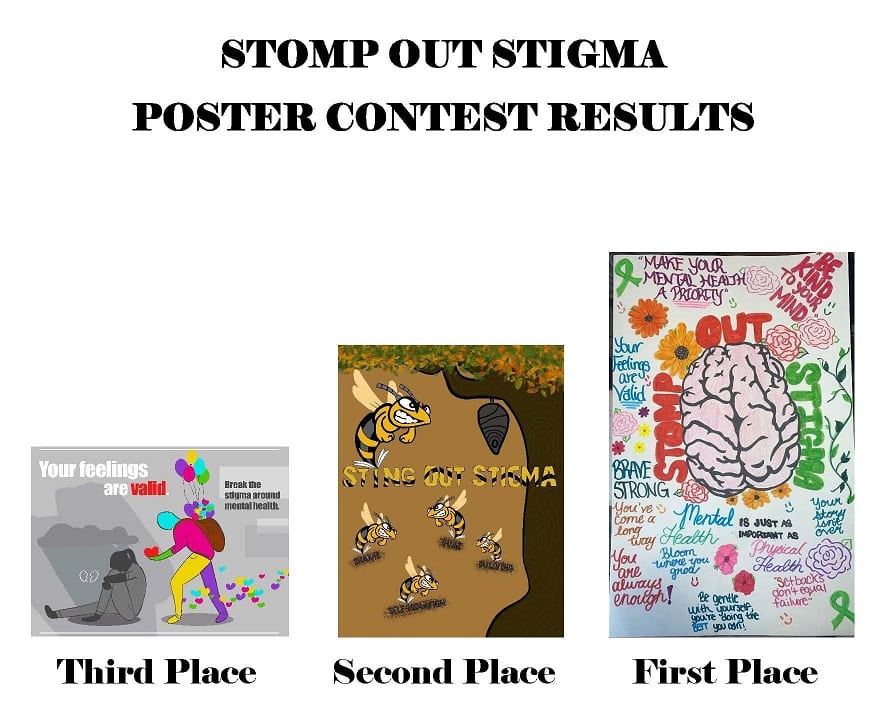 Stomp Out Stigma Poster Contest Results