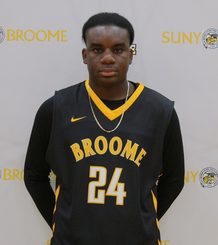 Andrew Charles led the way for Broome with a double-double, scoring 22 points with three 3s and grabbing 10 rebounds.