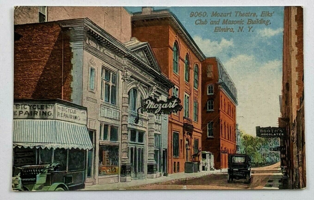 9060 Mozart Theatre, Elks' Club and Masonic Building, Elmira, NY