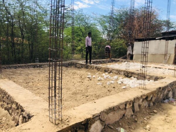Health for Haiti New Kitchen under construction