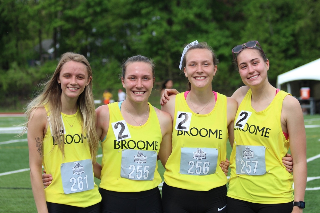 SUNY Broome Women Place 9th At NJCAA D III Outdoor Track & Field Championships