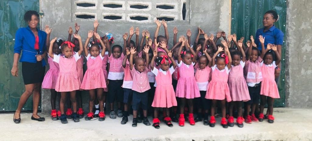 Children in Health for Haiti Kindergarten Class