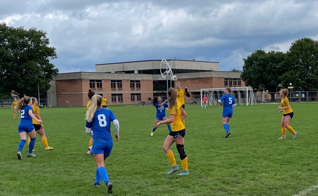 SUNY Broome women's soccer team defeated Finger Lakes CC at Alumni Field