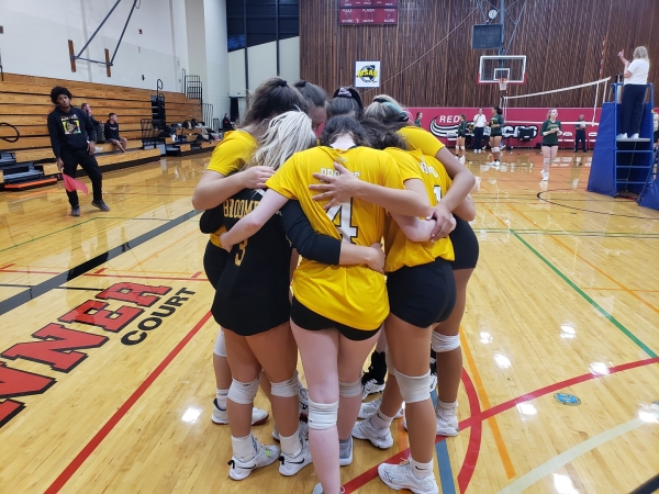 SUNY Broome volleyball team picked up three sweeps at the Corning CC POD