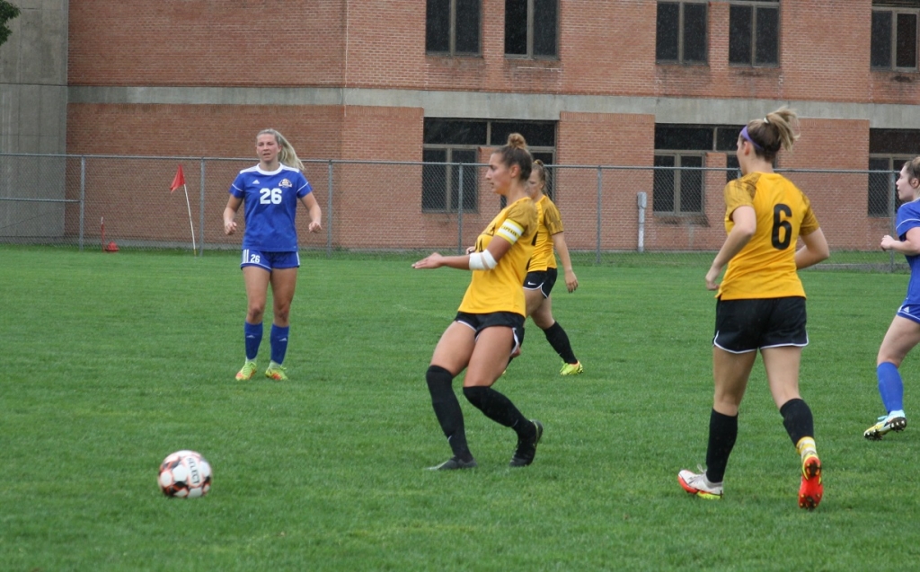 SUNY Broome women's soccer team defeated Herkimer College by a score of 6-1 in a Region III matchup