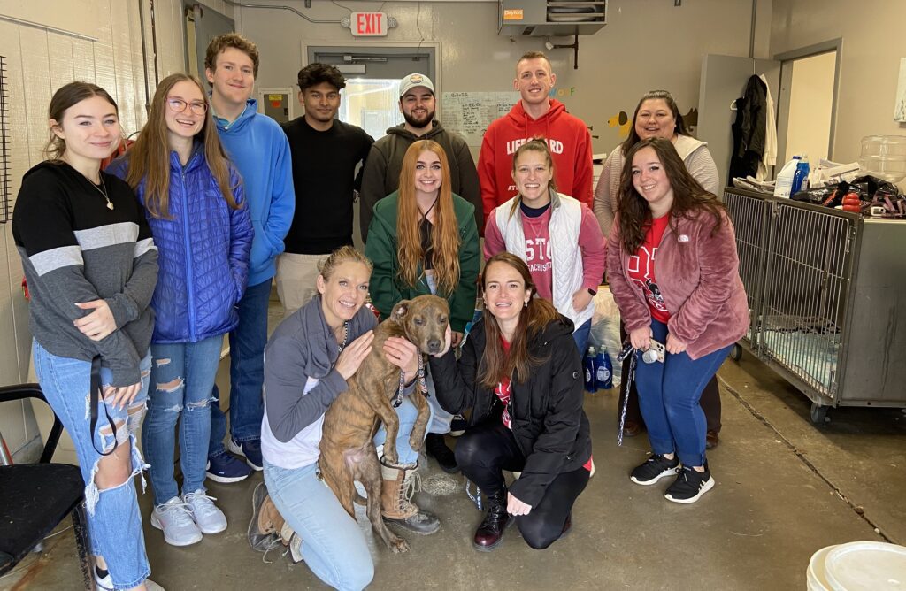 SUNY Broome Business Club at Broome County Dog Shelter