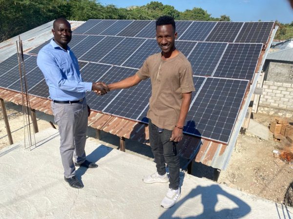 Haiti solar project Solar Panels.