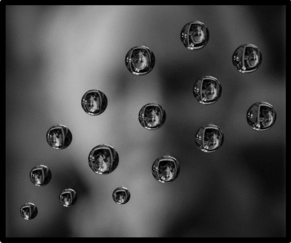 Diana LaBelle has won first place in the faculty/staff category for her photo titled “Water Drop Refraction”