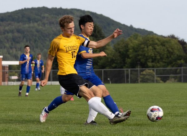 The SUNY Broome men' soccer team picked up a road win in Saranac Lake