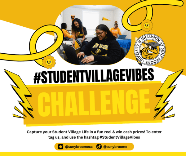 #StudentVillageVibes Challenge. Capture your Student Village Life in a fun reel & win cash prizes! To enter tag us, and use the hashtag #StudentVillageVibes