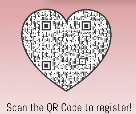 SUNY Broome Heart Walk Registration QR code