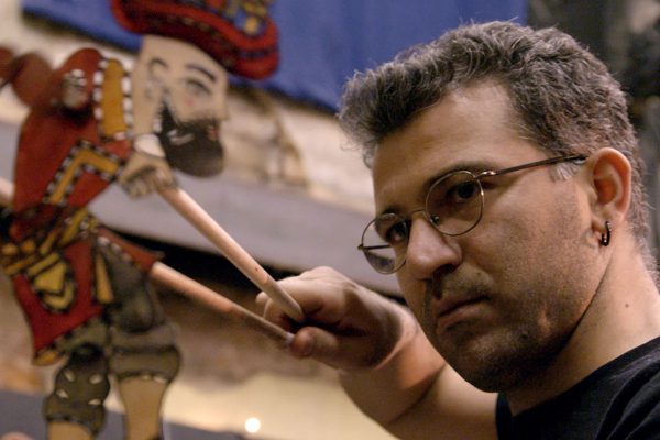 Ayhan Hulagu of the US Karagoz Theater Company will be at SUNY Broome to present a workshop on traditional karagoz shadow puppet theater