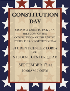 Constitution Day @ Student Center Quad