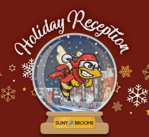 SUNY Broome Holiday reception @ Applied Technology atrium
