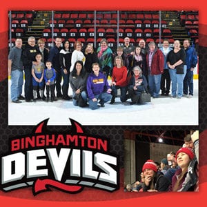 Alumni Night at Binghamton Devils @ Floyd L. Maines Veterans Memorial Arena