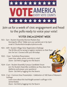 Voter Engagement Week @ SUNY Broome