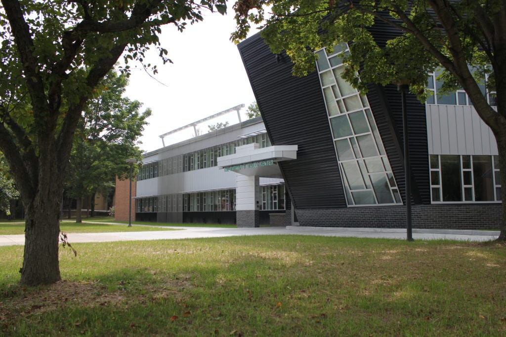 The Darwin R. Wales Center, one of the original campus buildings, underwent a dramatic renovation in Summer 2014.