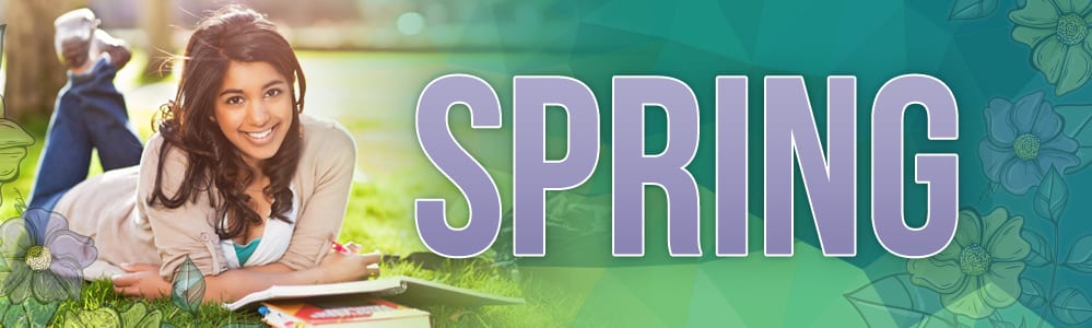 Think Spring: Open Registration Week runs from Jan. 16 through 19