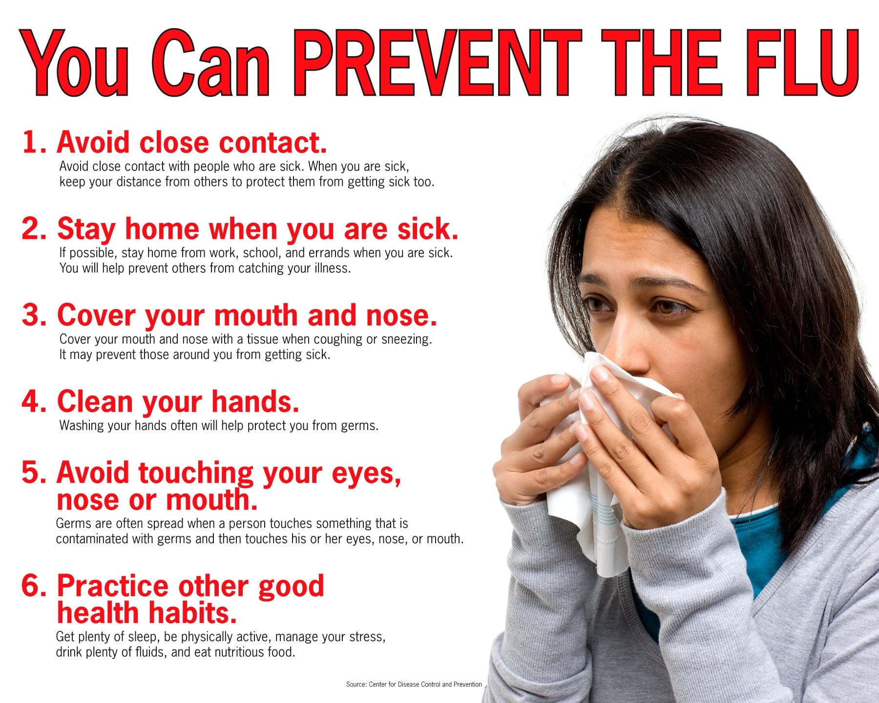 Tips: You can prevent the flu