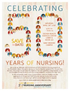 Celebrate 50 years of Nursing at SUNY Broome
