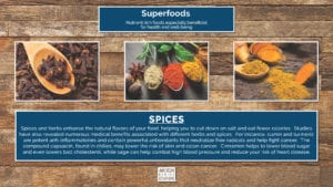 American Dining Creations will feature spice blends in its menu lineup