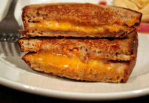 Grilled Cheese Sandwich. Image from Wikimedia Commons